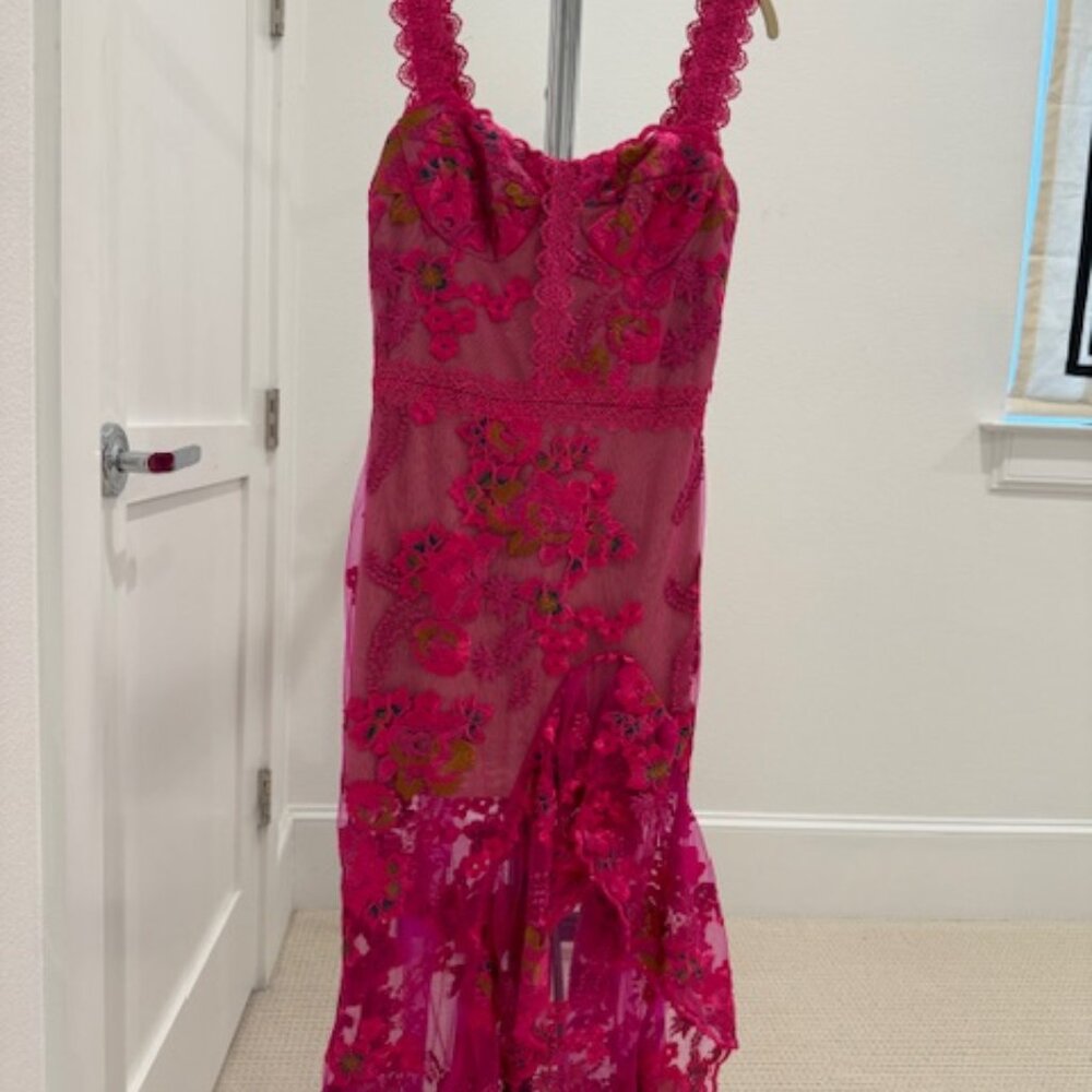 Bronx & Banco Dress; size small; fuscia